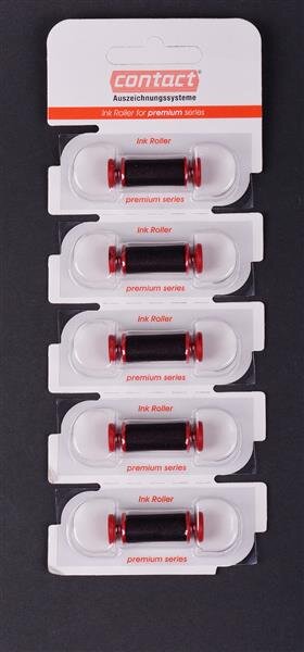 Farbrollen für Handauszeichner / Preisauszeichner Contact Premium [5 Ink Roller]