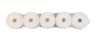 100 EC-Cash Rollen 57mm x 12m x 12mm blanko - Thermorollen 57/12/12 Ø 34mm