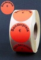 Sonderpreis-Etiketten "Sonderpreis Euro" -...