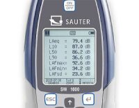 Sauter SW 1000 Professionelles Schallpegelmessgerät der Premium-Klasse - 0,003-20 kHz