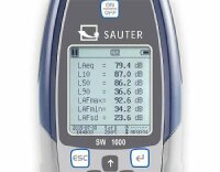 Sauter SW 2000 Professionelles Schallpegelmessgerät der Premium-Klasse - 0,02-12,5 kHz