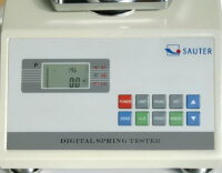 Federprüfsystem Sauter SD 50N100. mit Drucker bis 50N - 0,01N genau