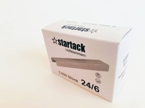 100.000 Heftklammern für Startack, K1 & Delta 24/6