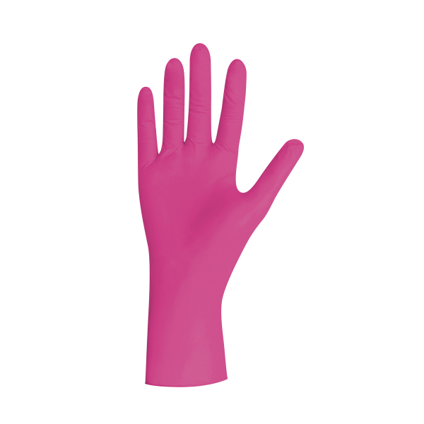 1000 Unigloves Nitrilhandschuhe MAGENTA PEARL Einweghandschuhe puderfrei XS - XL