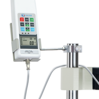 Kraft-Prüfstand - elektronisch - zwei Säulen - Längenmessgerät mit Display