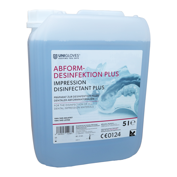Unigloves Abformdesinfektion Plus 5L & 10L Kanister Desinfektionsmittel