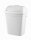 PlastiQLine Hygiene-Abfallbehälter - Mülleimer - 8 Liter - Kunststoff - weiß