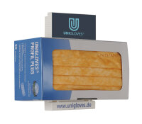 10 Universalhalter Dracula - Handschuhhalter - Mundschutzhalter - weiß 102-138mm