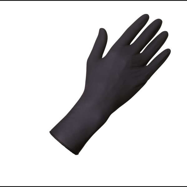 1000 Unigloves Latexhandschuhe SELECT BLACK 300 - Einweghandschuhe - XS - XL
