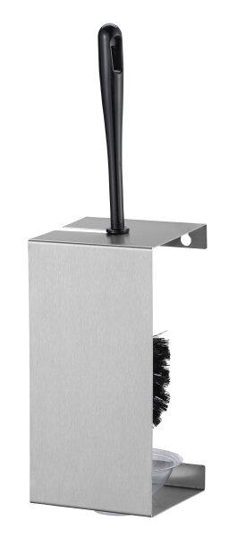 Basicline Toilettenbürstenhalter - Edelstahl - neutrales Design