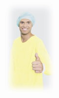 100 BeeSana PP/PE-Kittel  - gelb - atmungsaktiv - EN 14126 - wasserdicht - Schutzkitte