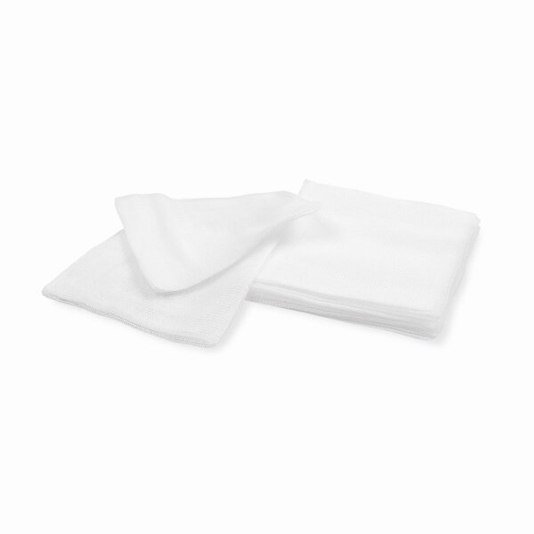 500 Mull-Kompressen 12 fach - Gr. 10 x 20 cm - unsteril - saugfähig - latexfrei