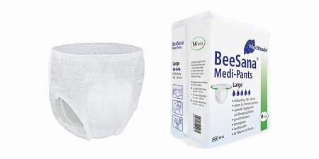 Medi Pants - 84 Inkontinenz-Windelhosen mit Elastikbündchen Gr. M - XL