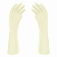 300 Paar Reference OP-Handschuhe - steril - weiß -  leicht gepudert - anatomisch geformt - Latex - Gr. 6-9