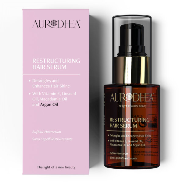 Aurodhea Aufbau-Haarserum mit Arganöl - 30ml