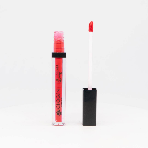 CHOGAN LIP CREAM MATTE Flüssiger Lippenstift | POPPY RED 3g