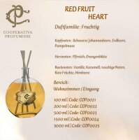 „Cooperativa Profumieri" Raumduft-Diffuser – Red Fruit Heart - 100 ml