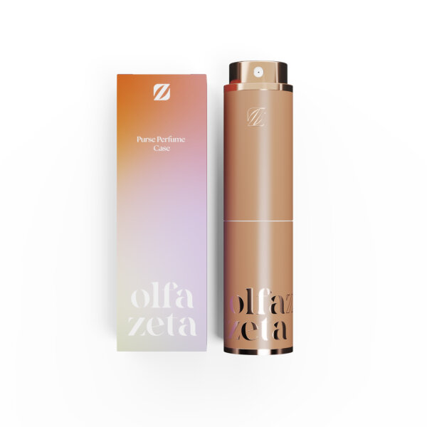 Parfüm-Taschenetui für Chogan Parfüm-Nachfüllflakon (15 ml) - Modern - orange