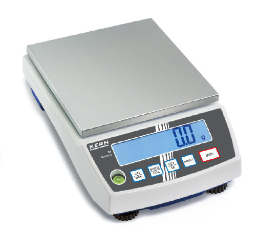 Präzisionswaage Kern PCB6000-0 Feinwaage bis 6.000g (1g genau)