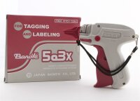 Starterset - Etikettierpistole Banok 503X Fein + 5 Ersatznadeln + 5.000 Heftfäden 35mm
