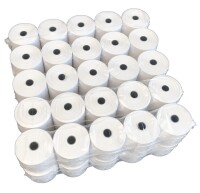 50 Bonrollen für TEC FF-800 - Kassenrollen 76/80/12...